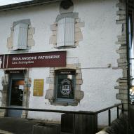 Boulangerie Pâtisserie Les Intrépides - Enseigne et drapeau - 40180 Rivière-Saas-et-Gourby