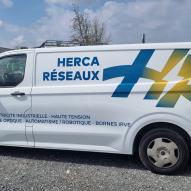 Herca Réseaux - Déco véhicule - 64600 Anglet