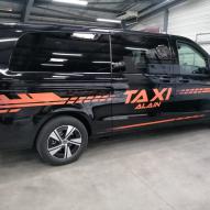 Taxi Alain - Décoration de véhicule - 40120 Roquefort