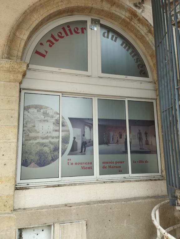 L'atelier du musée Despiau-Wlérick - Décoration vitrage